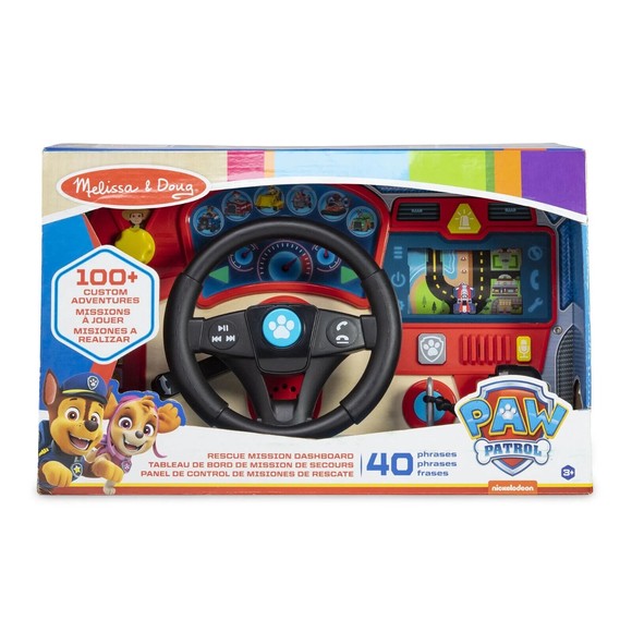 Melissa & Doug PAW Patrol Rescue Mission Wooden Dashboard & PAW Patrol... - Picture 1 of 3